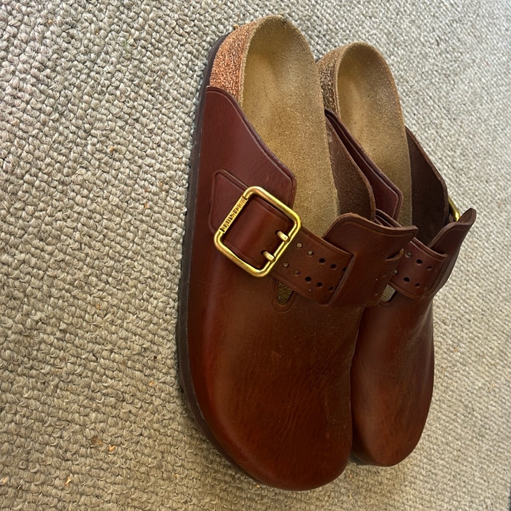 Men’s Birkenstock Leather Clog